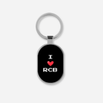 Key Chain - I Love RCB